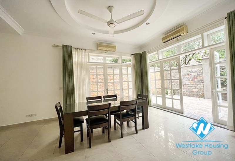 5-bedroom Ciputra villa for rent with fully furnished balcony